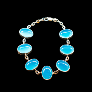 Blue Chalcedony Bracelet BBM4C2